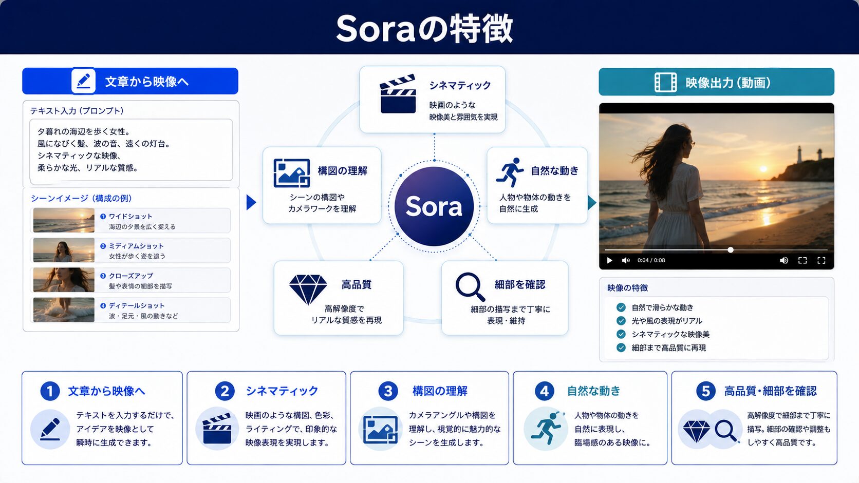 Soraの特徴と活用シーン