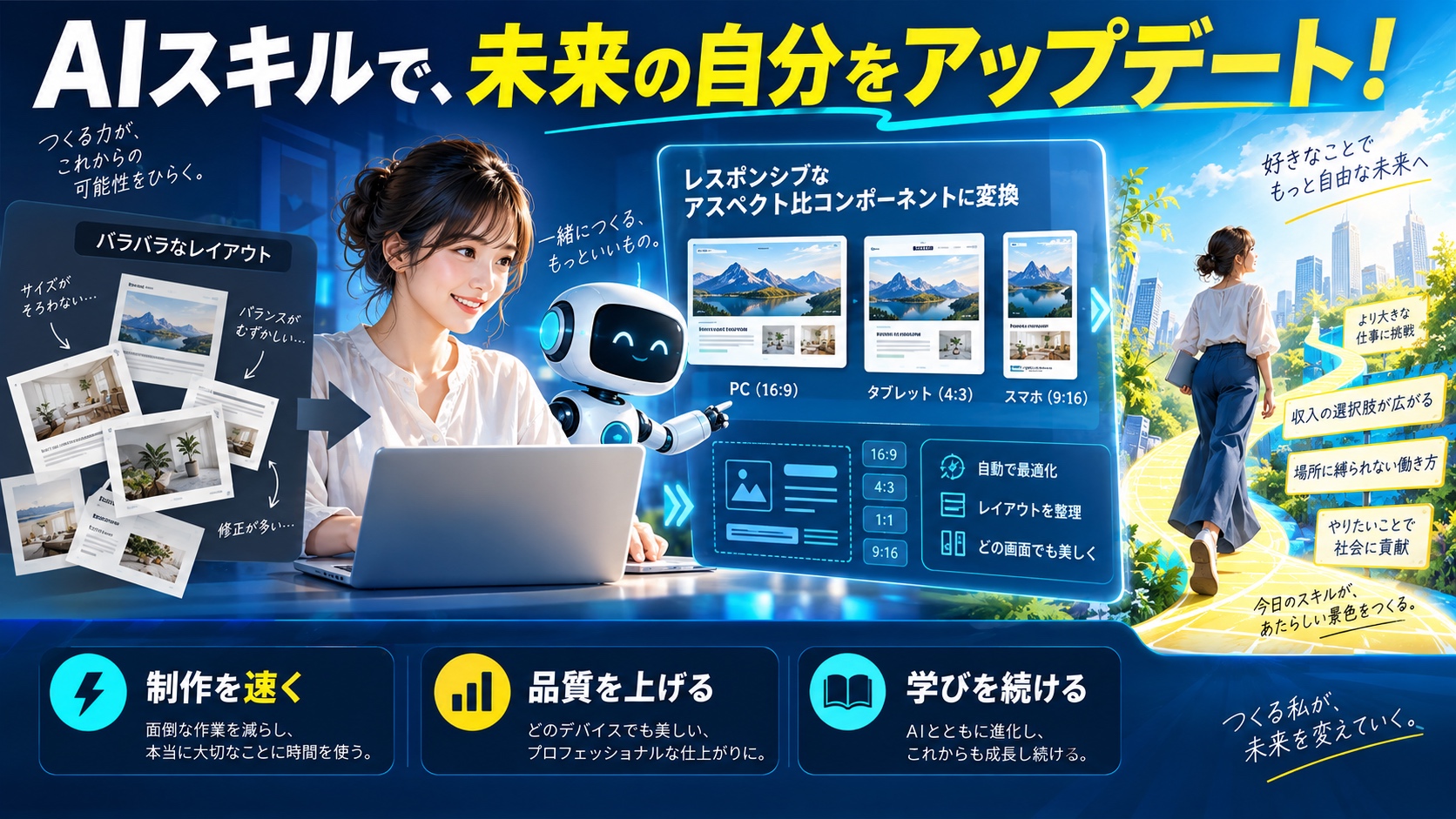 AIスキルで、未来の自分をアップデート!