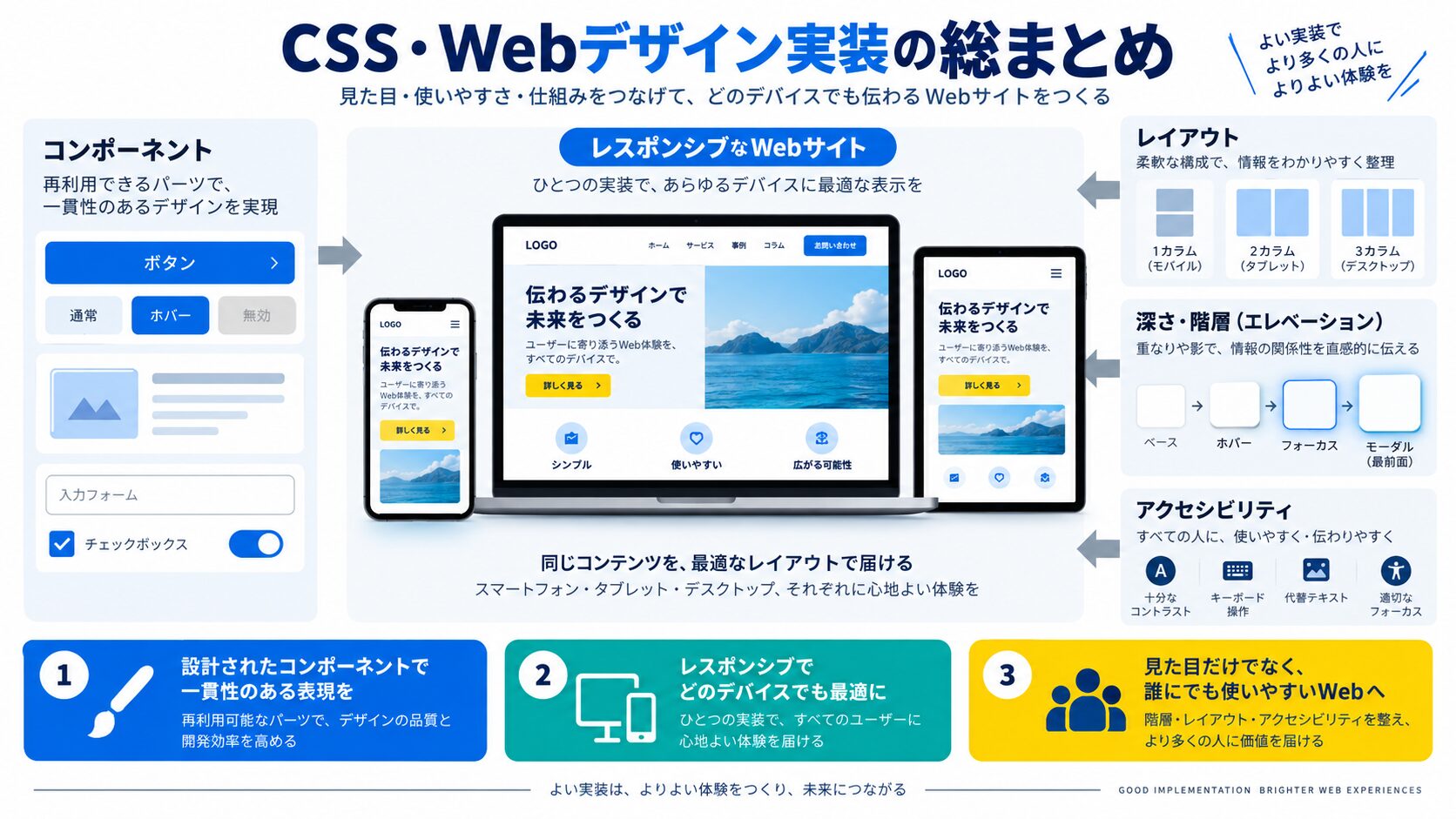 CSS・Webデザイン実装の総まとめ