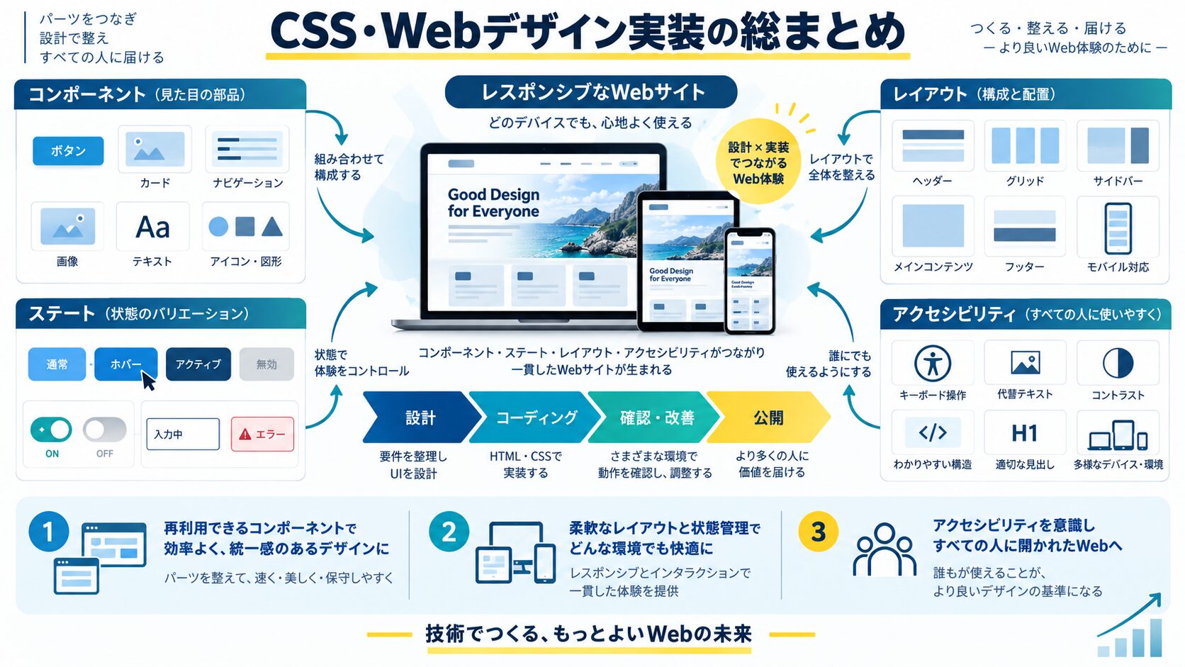 CSS・Webデザイン実装の総まとめ