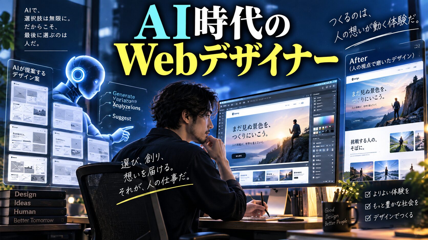 Webデザイナーが生き残る方法｜AI時代に必須スキル【2026年版】