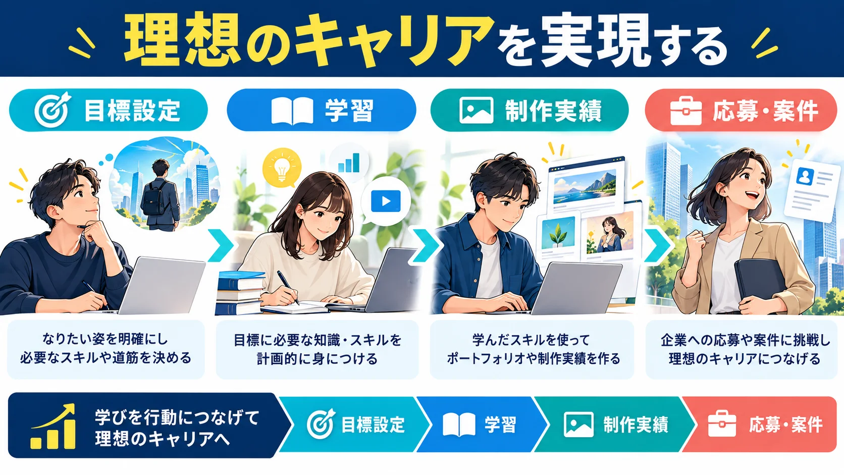DMM WEBCAMPで理想のキャリアを実現しよう