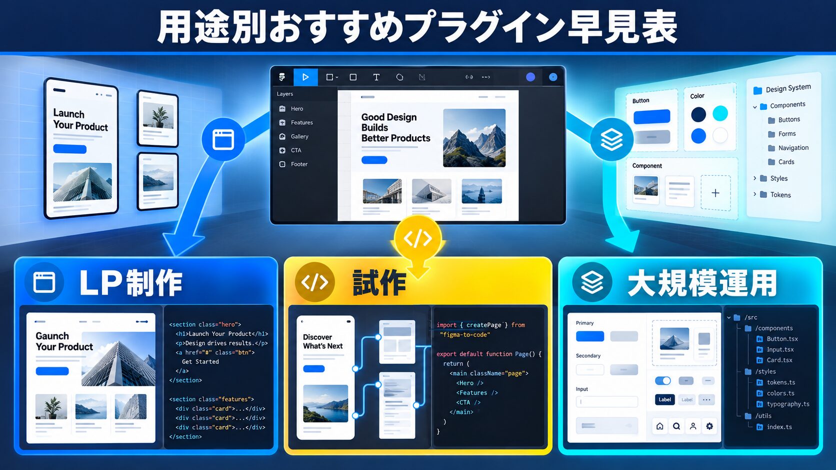 用途別おすすめプラグイン早見表