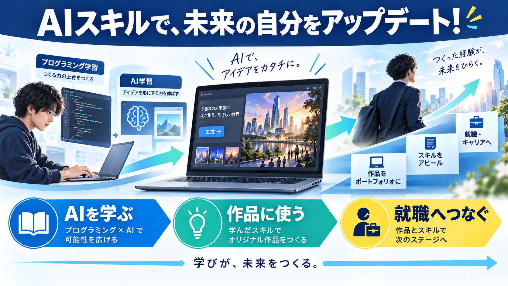 AIスキルで、未来の自分をアップデート!