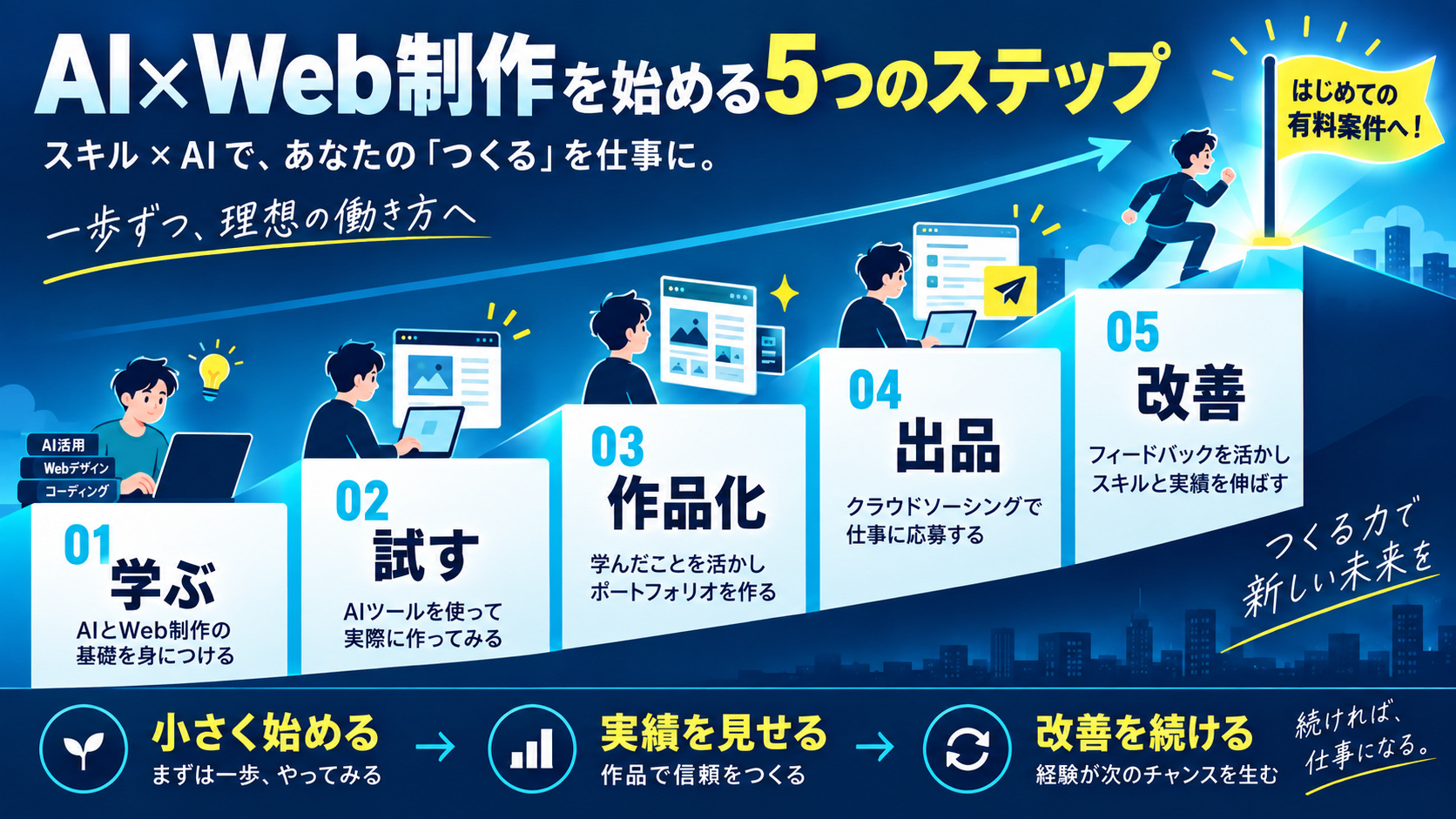 AI×Web制作を始める5つのステップ