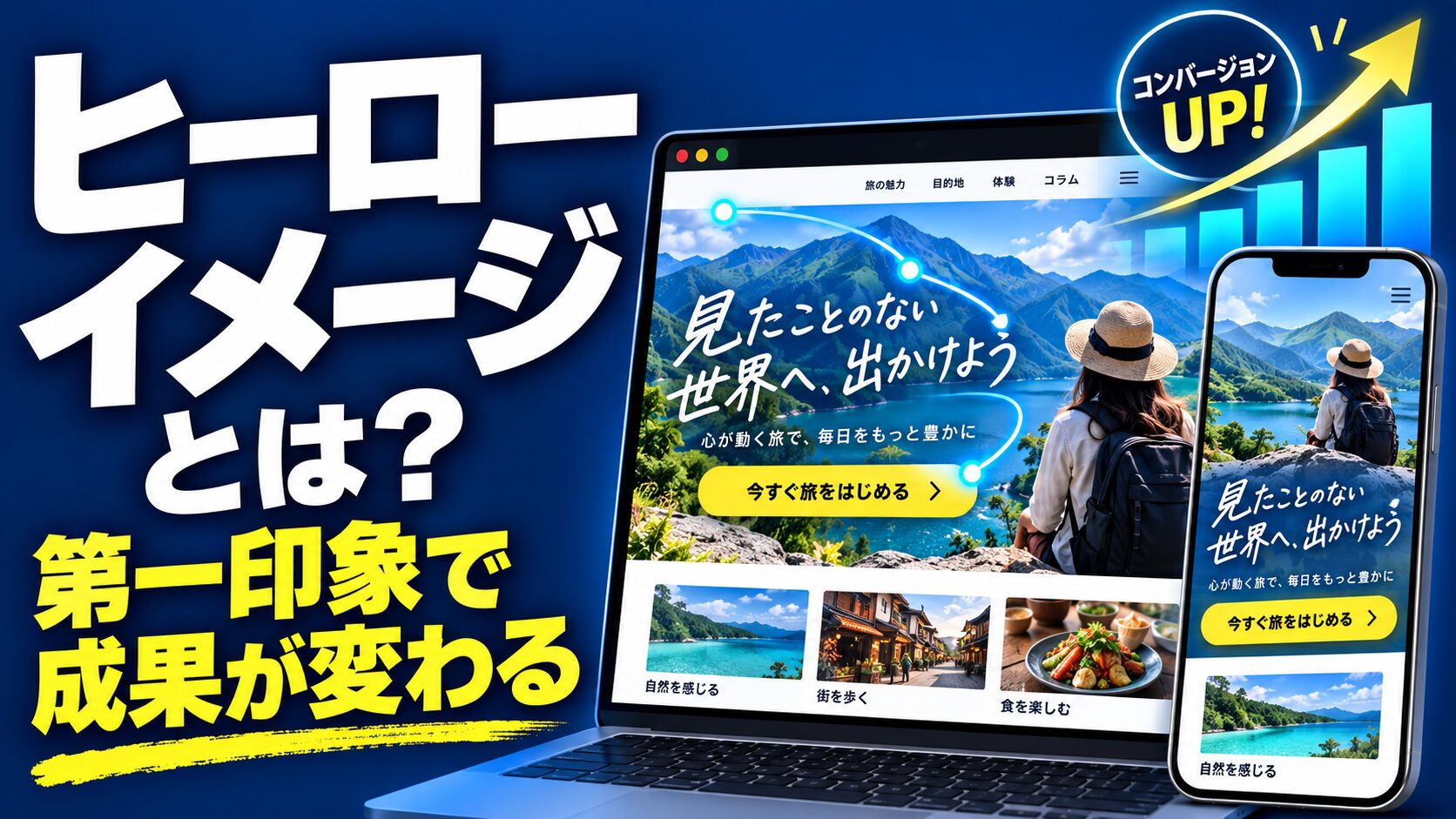 ヒーローイメージとは?Webデザイン完全ガイド【2026年版】