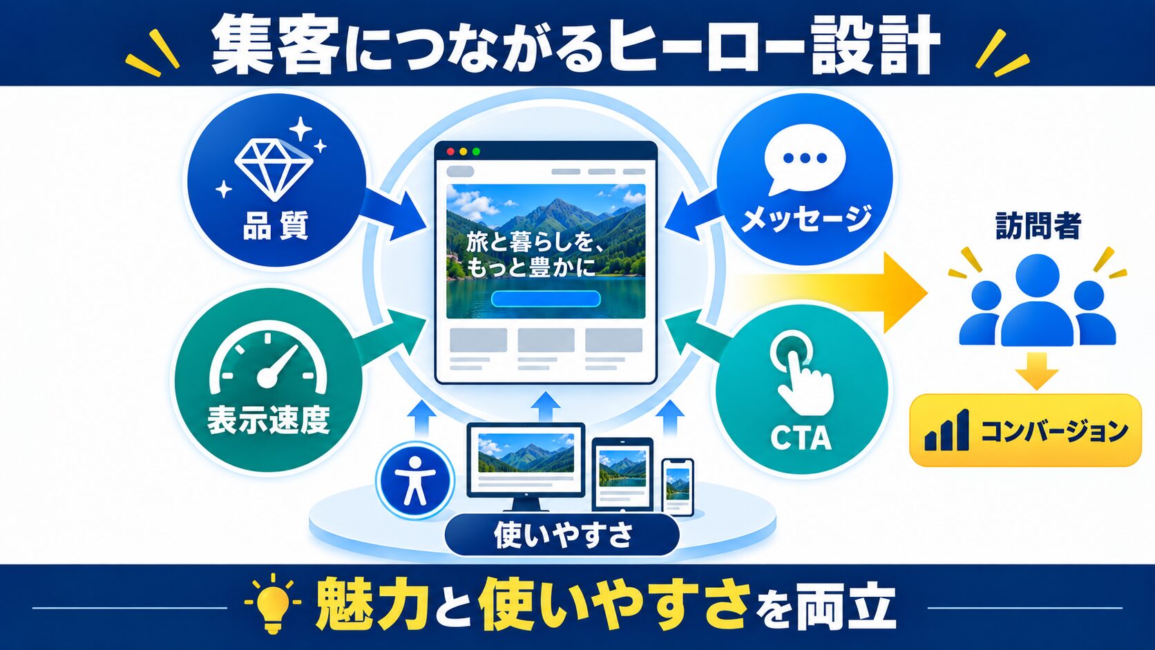 まとめ:効果的なヒーローイメージで集客力を高める