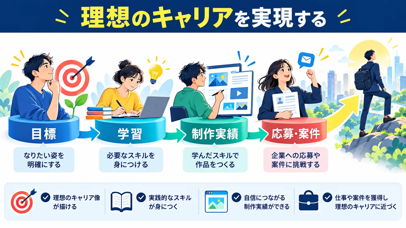 まとめ:ヒューマンアカデミーで理想のキャリアを実現するには