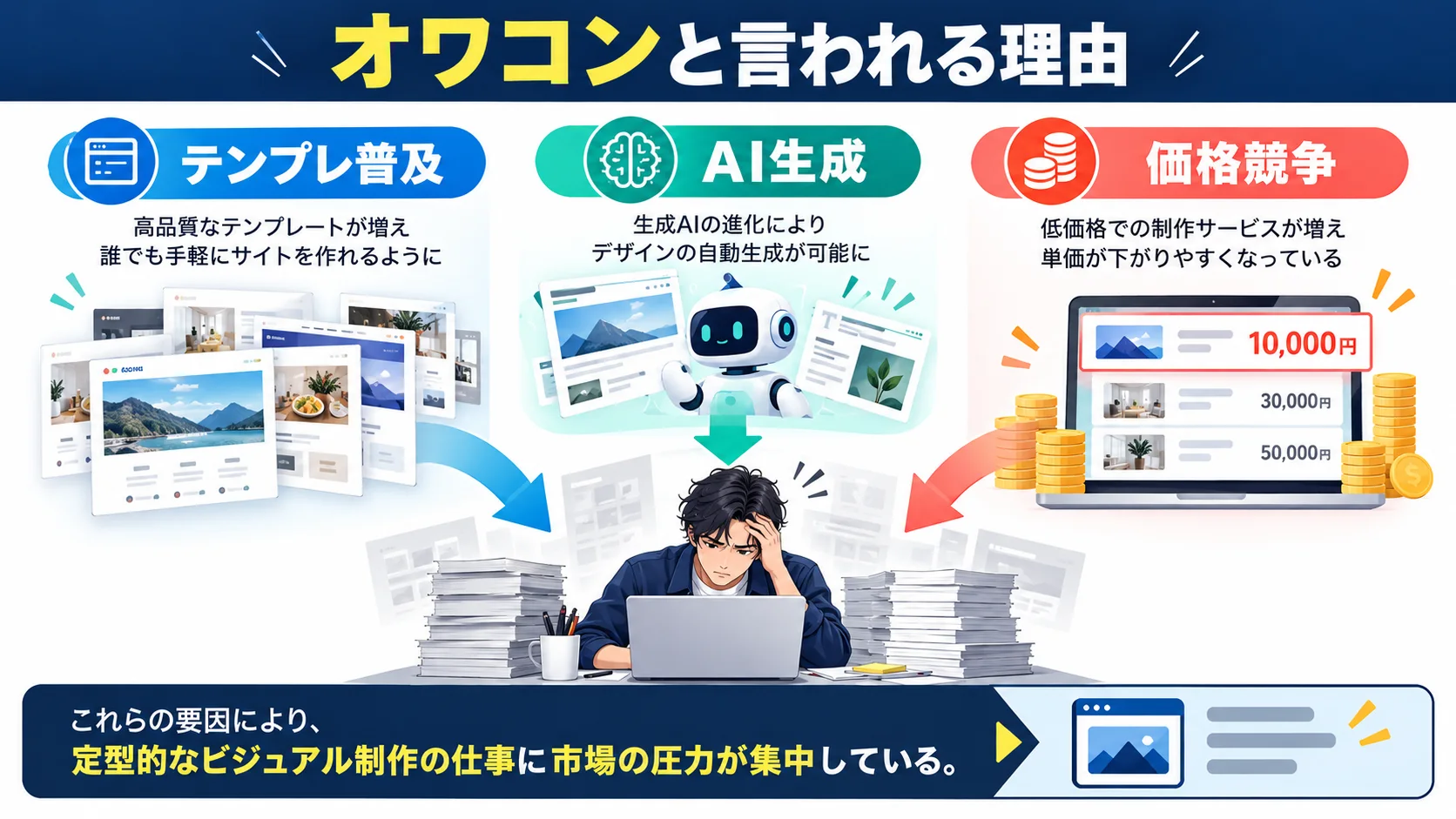 Webデザインがオワコンと言われる3つの理由