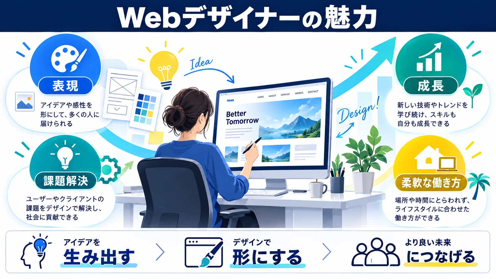 Webデザイナーの魅力