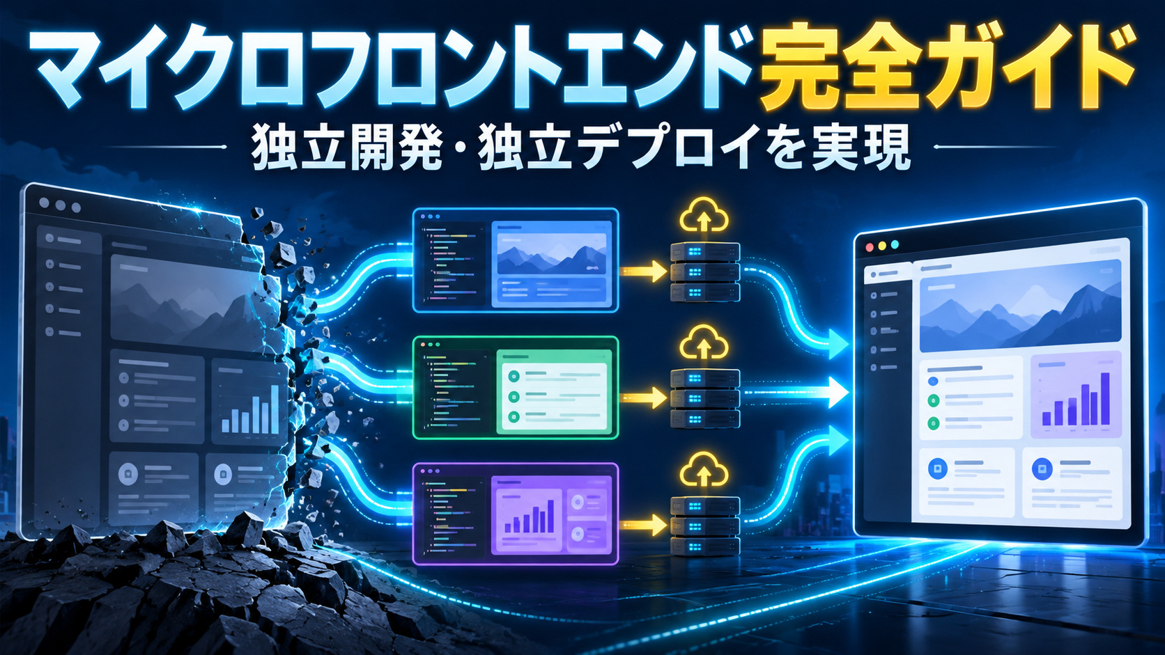 マイクロフロントエンド完全ガイド｜Module Federation・Vite/webpack実装・MFE間通信