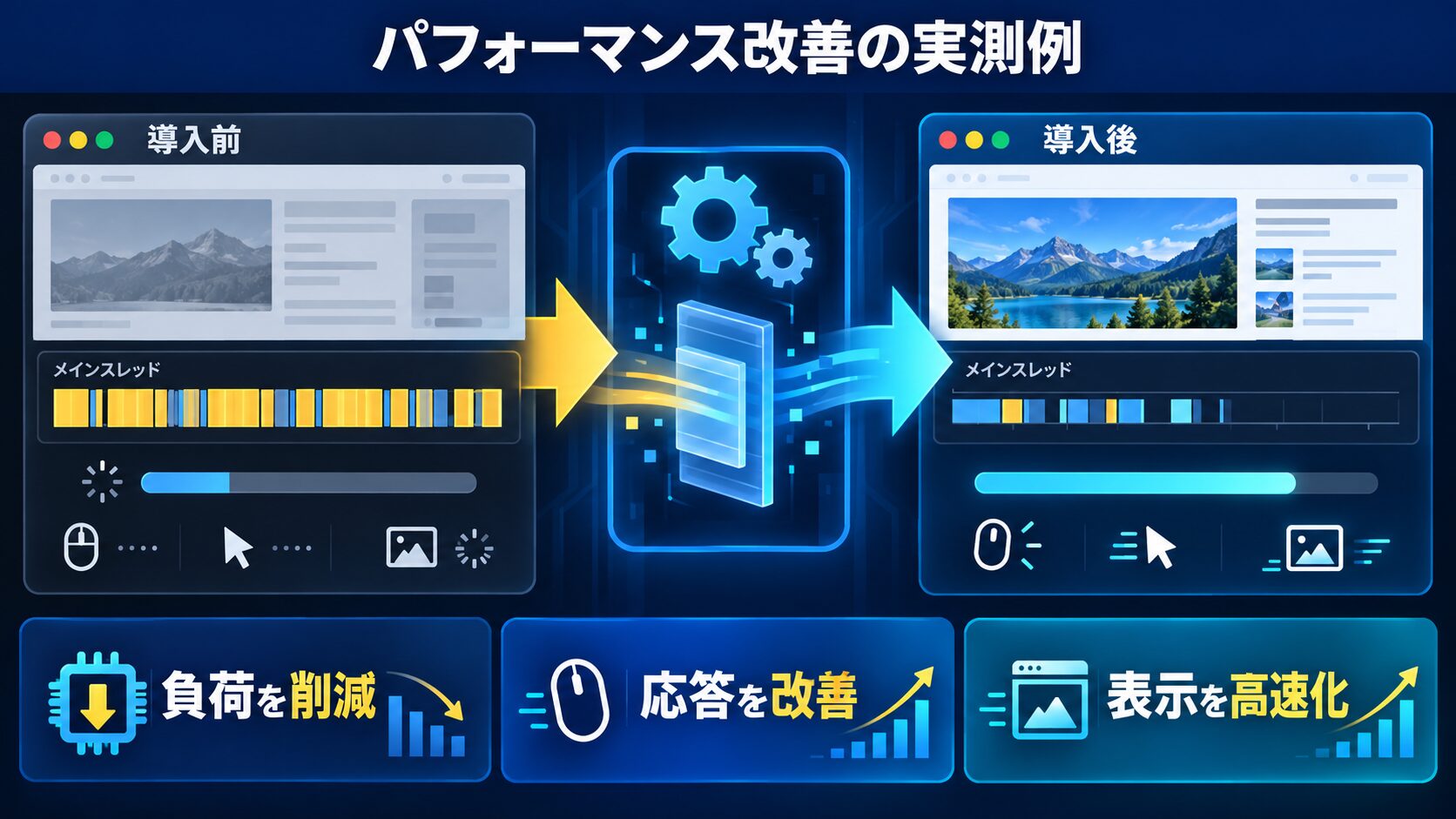 パフォーマンス改善の実測例
