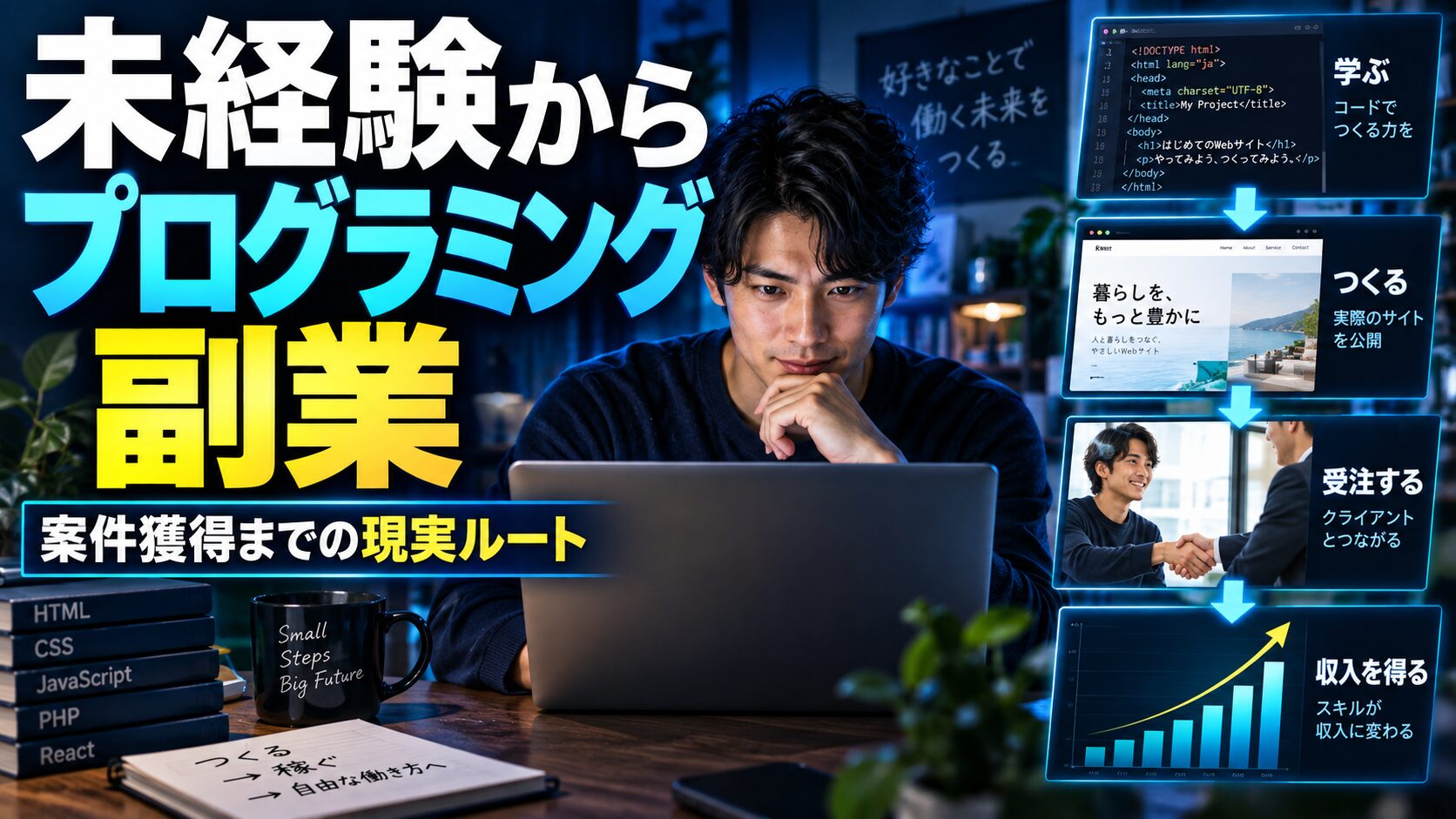 プログラミング副業で稼ぐ方法|初心者向け完全ガイド【2026年版】