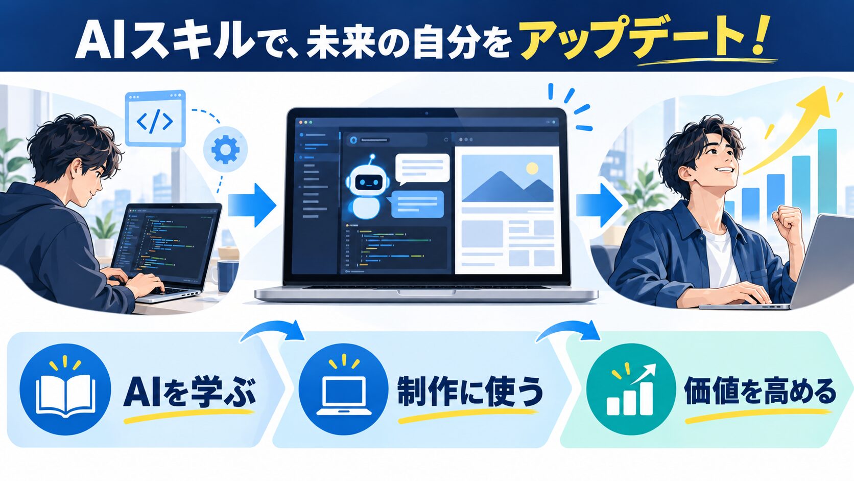 AIスキルで、未来の自分をアップデート!