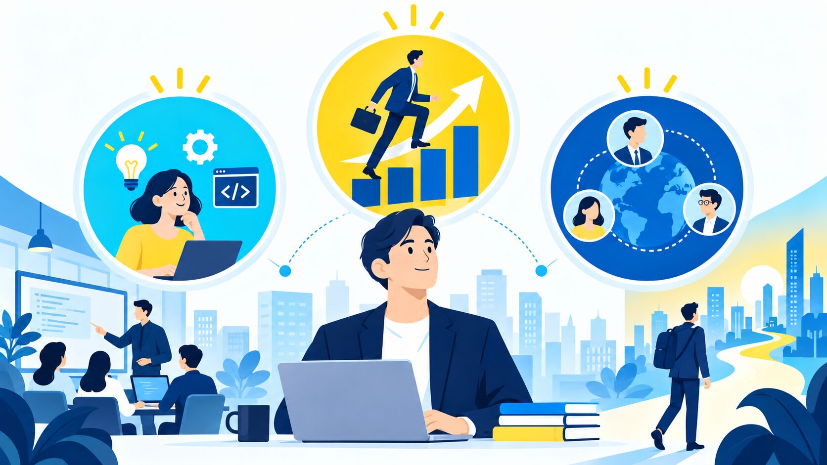 プログラミングスクール通学で得られるメリット5つ
