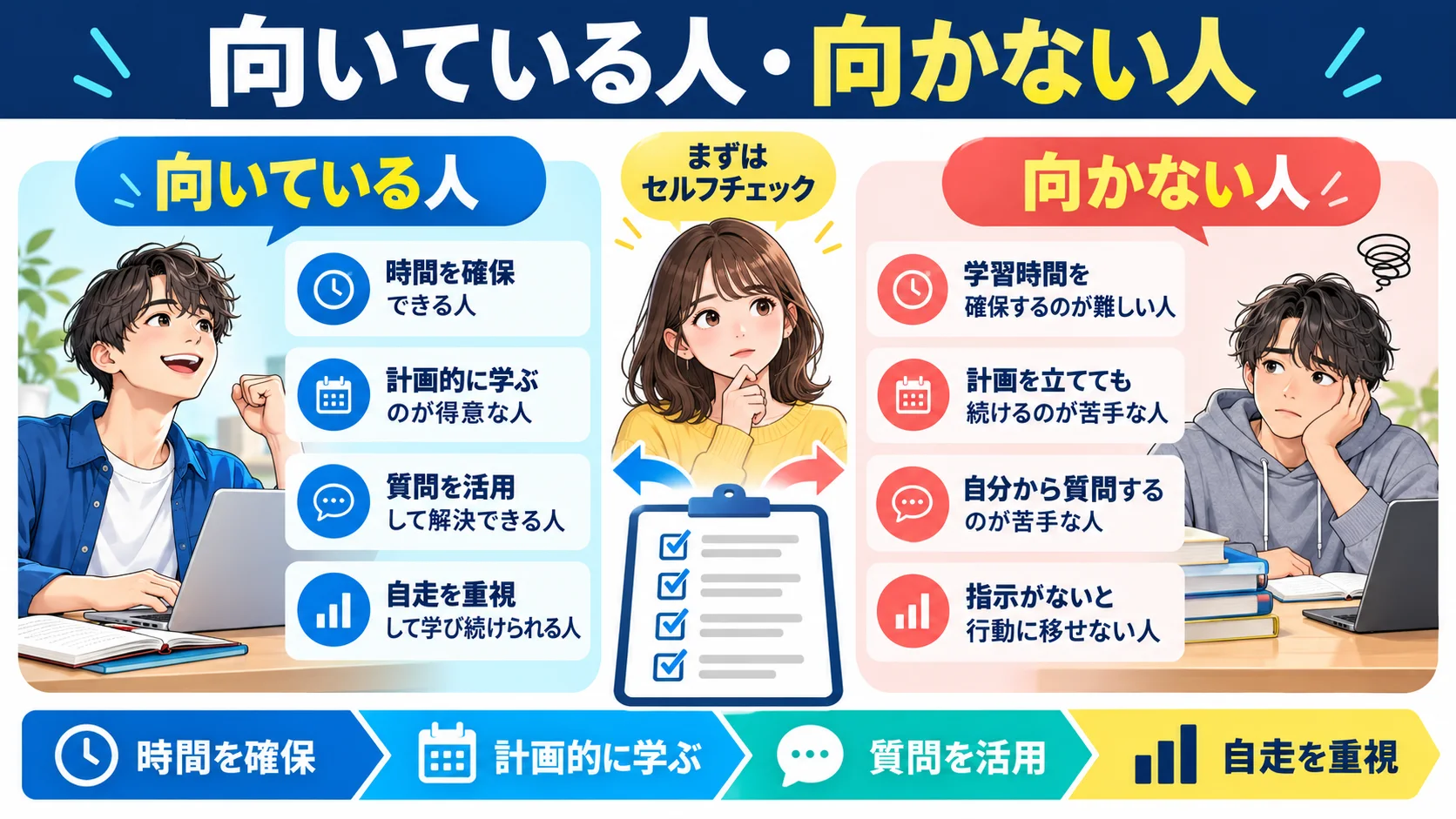 テックキャンプがおすすめな人・向いていない人の特徴