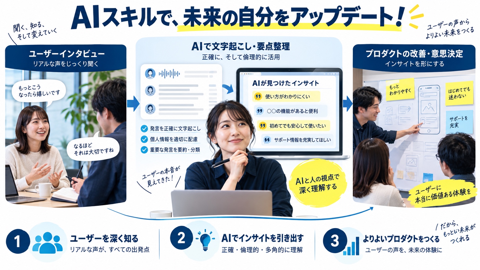 AIスキルで、未来の自分をアップデート！