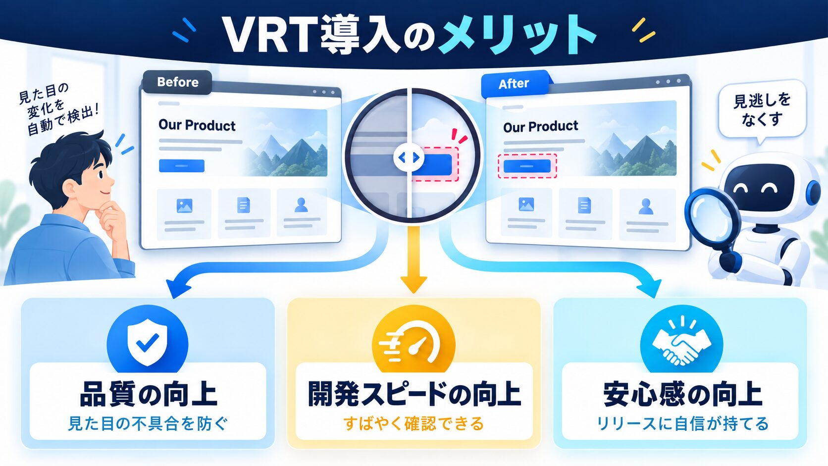 VRT導入のメリット