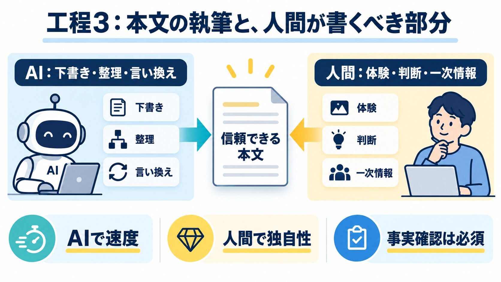 AIと人間の分担