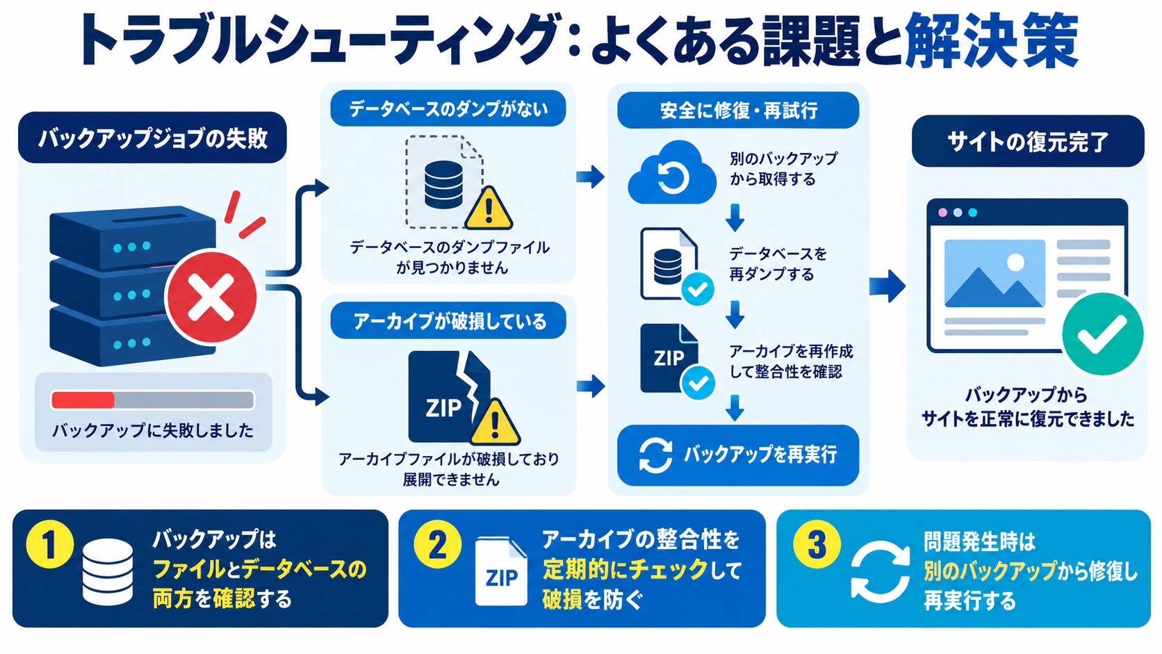 トラブルシューティング:よくある課題と解決策