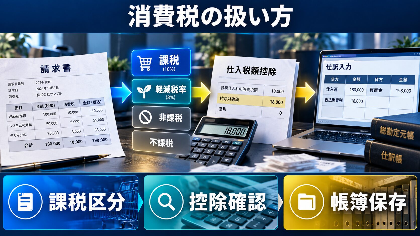 消費税の扱い方