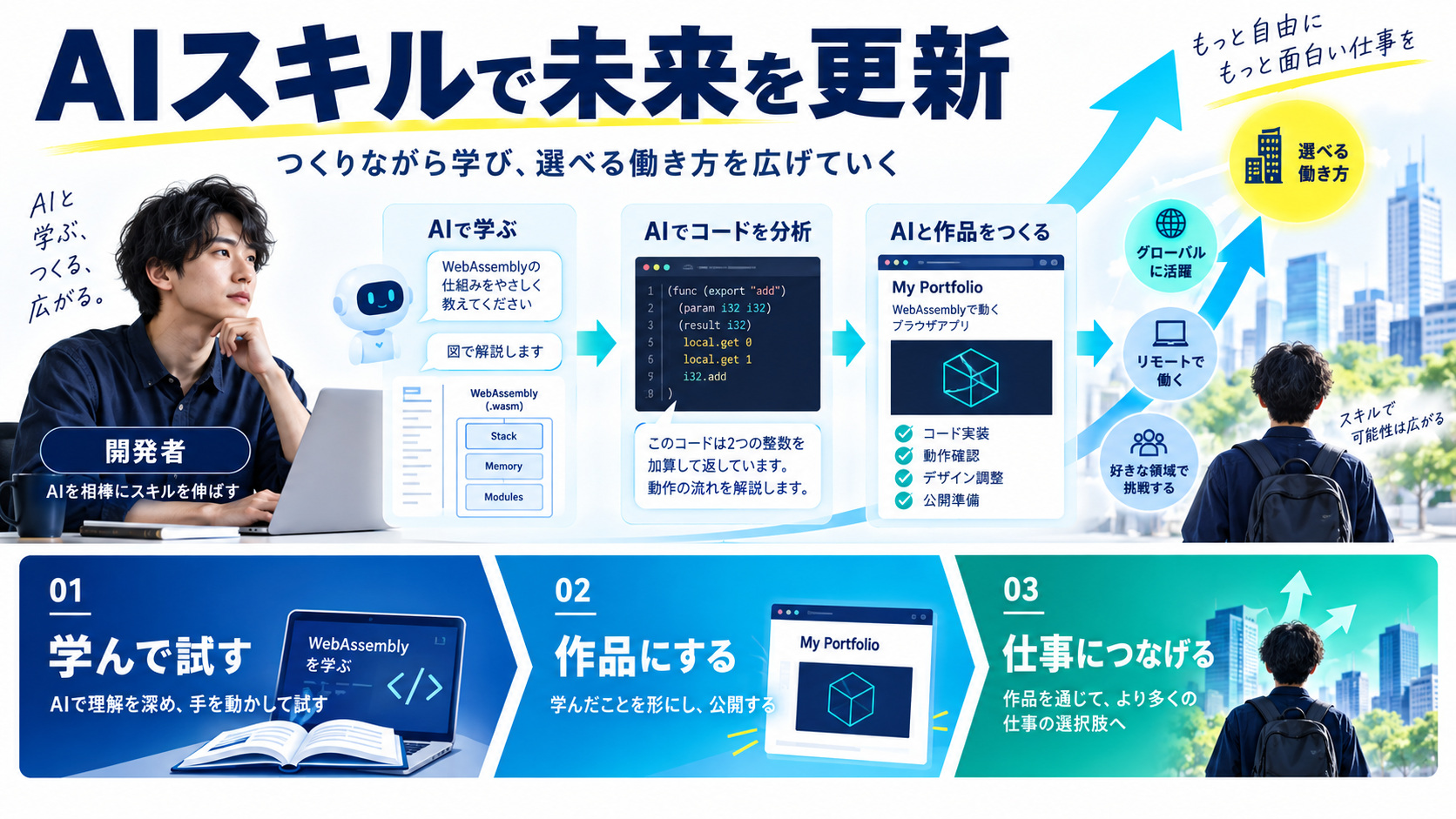 AIスキルで、未来の自分をアップデート!