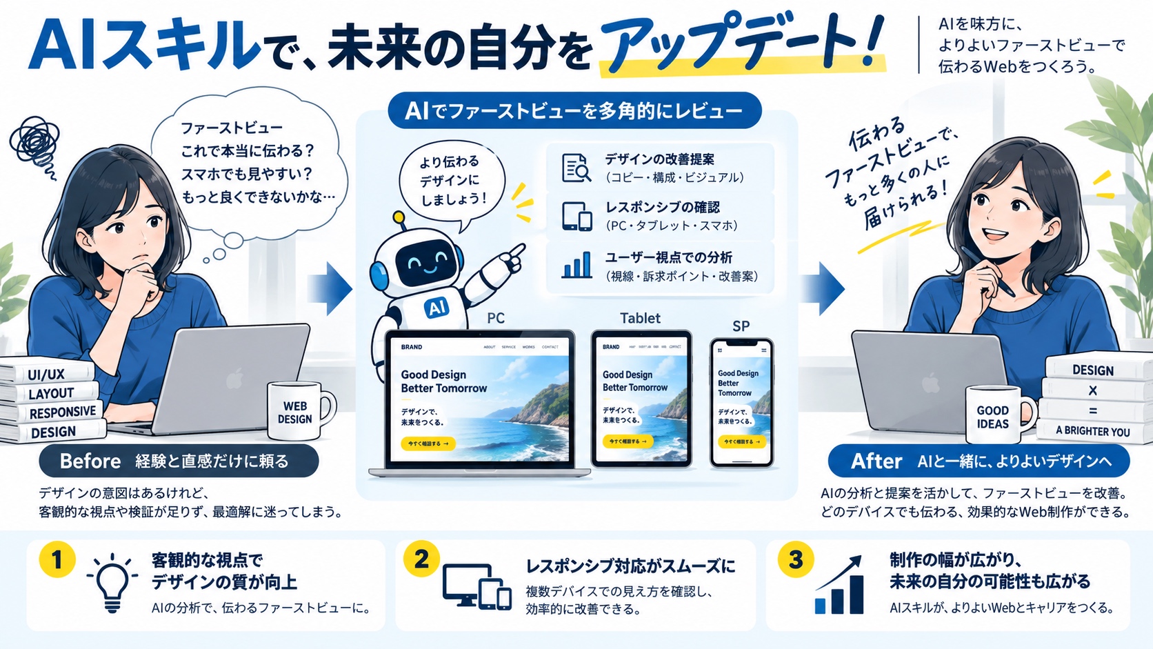 AIスキルで、未来の自分をアップデート!