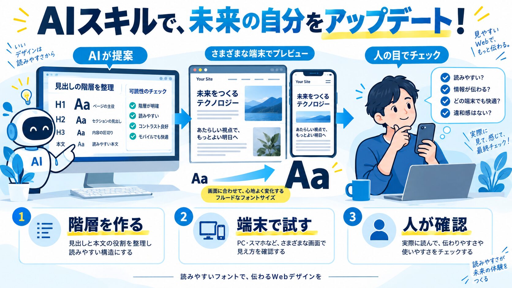 AIスキルで、未来の自分をアップデート!