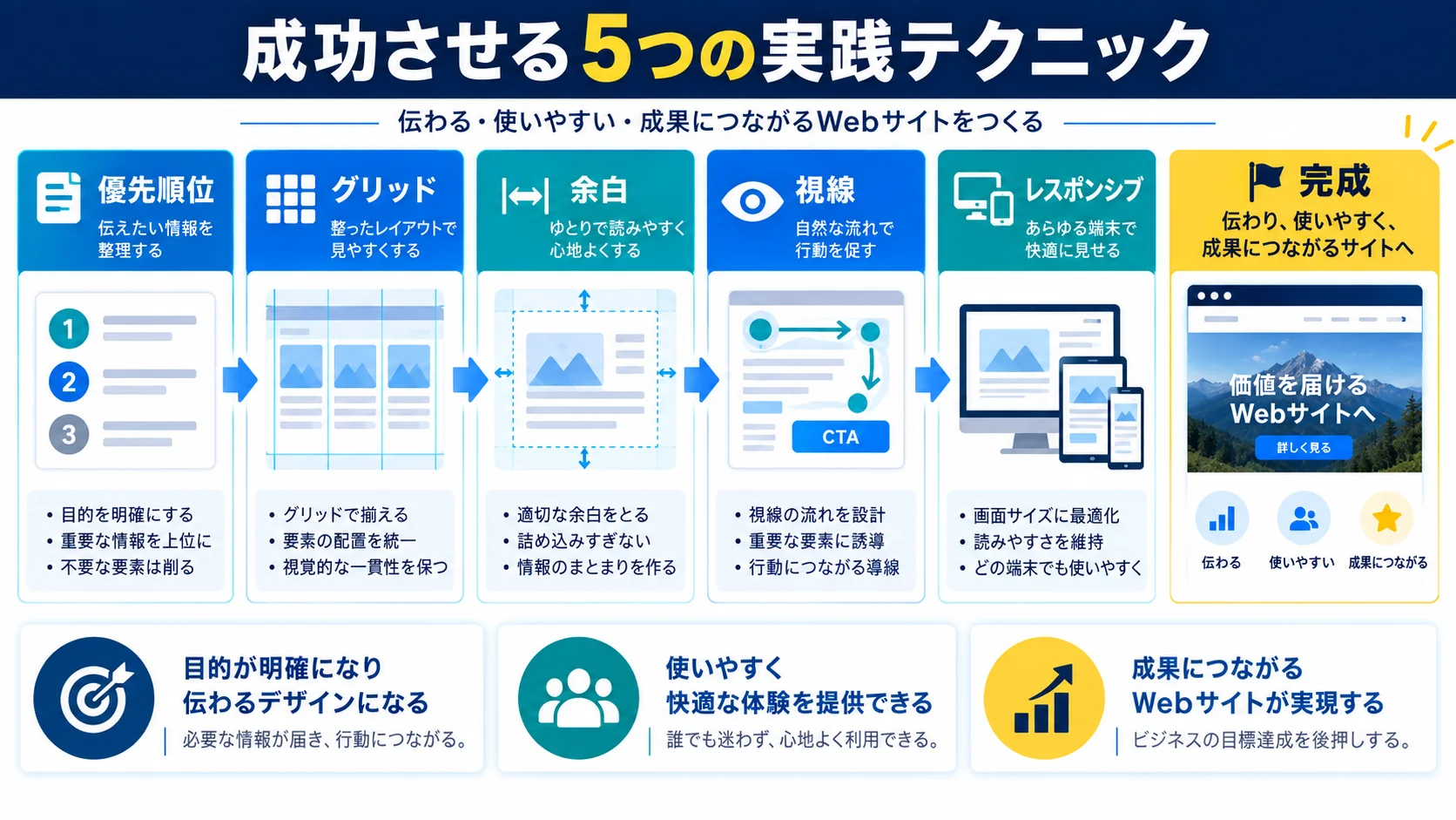 レイアウト設計を成功させる5つの実践テクニック