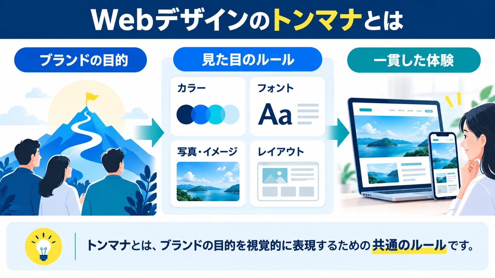 Webデザインのトンマナの意味と重要性を解説