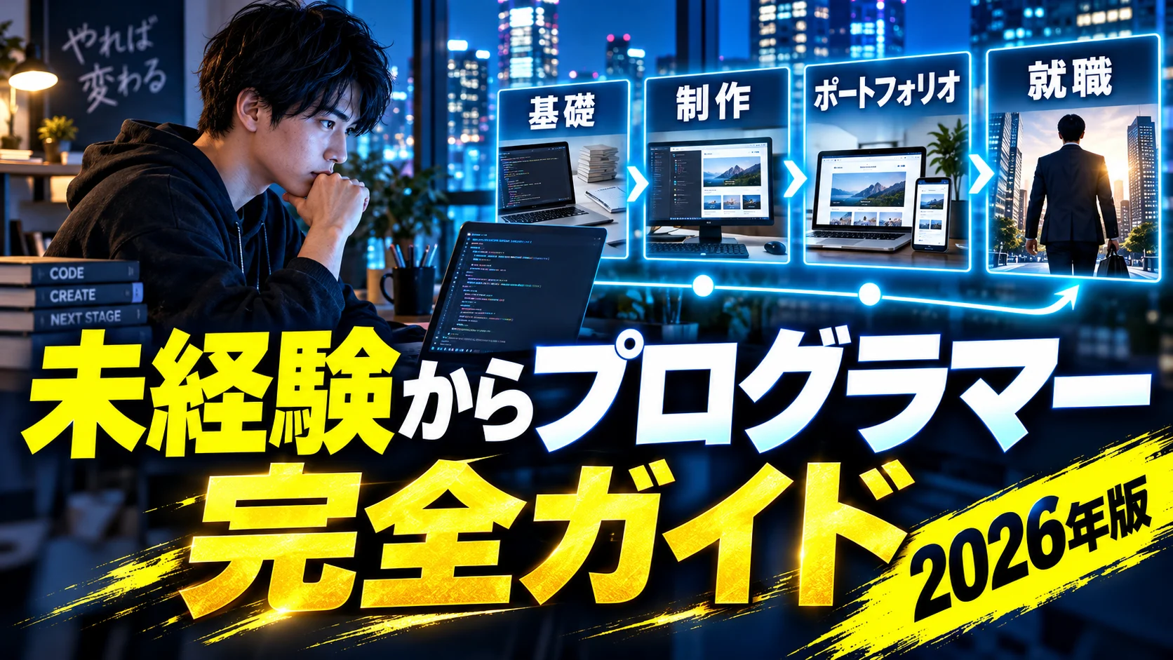 未経験からプログラマーになる完全ガイド