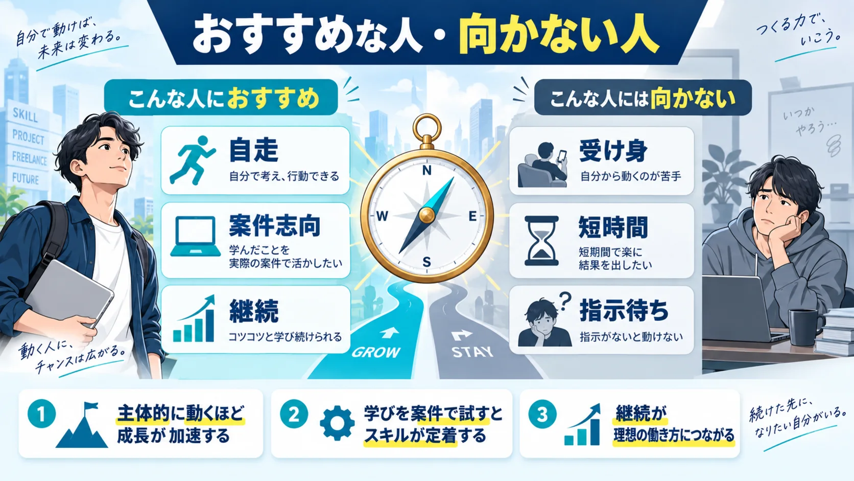 COACHTECHがおすすめな人・向かない人