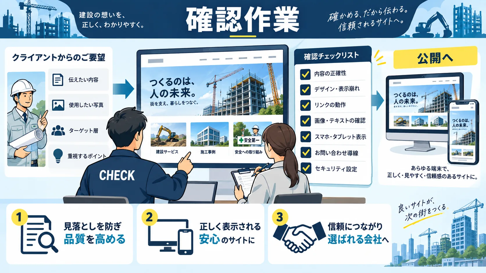 確認作業