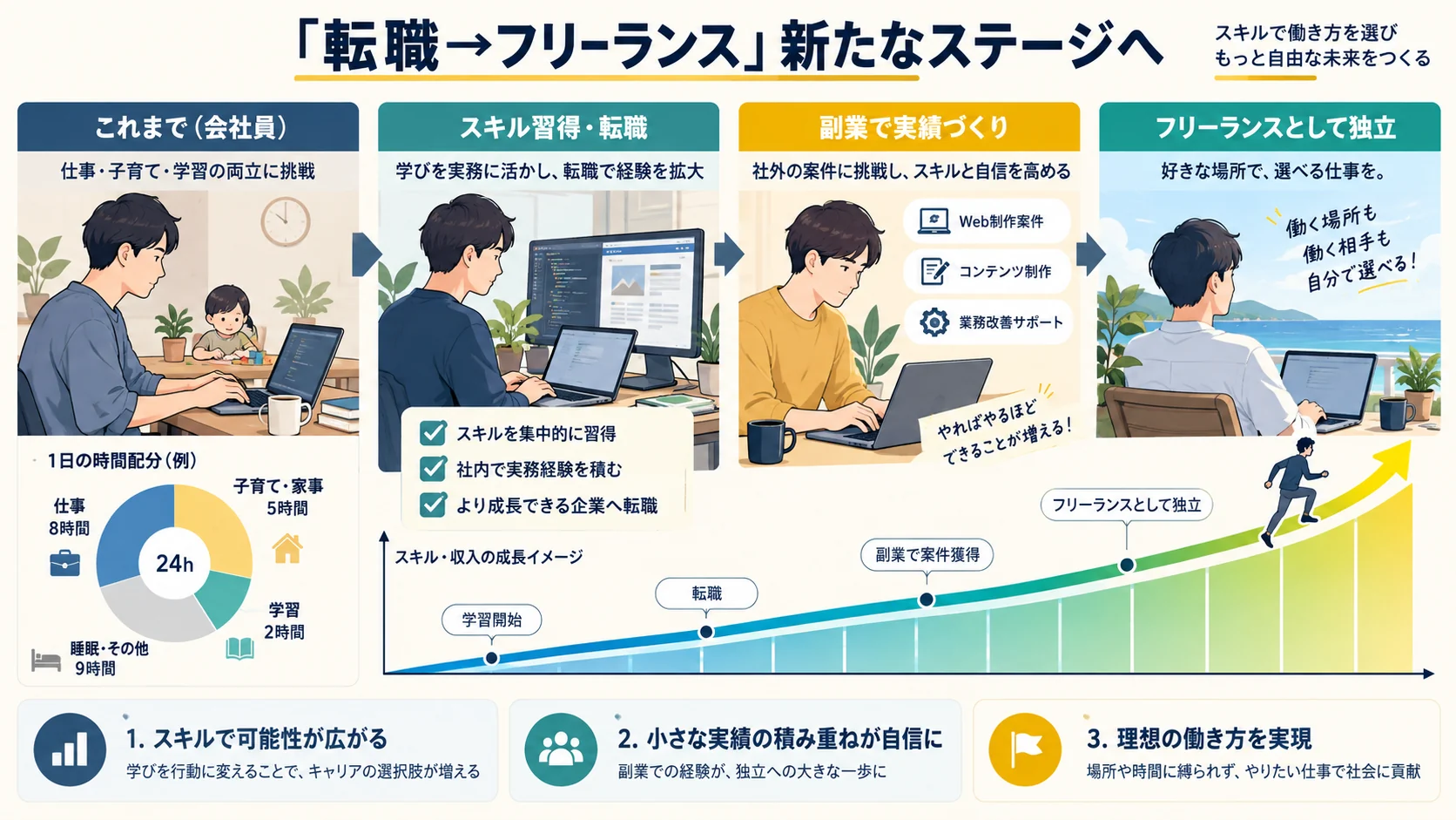 「転職→フリーランス」新たなステージへ
