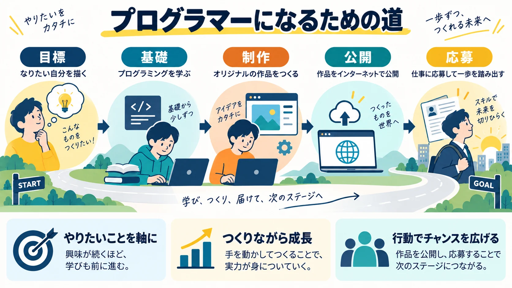 プログラマーになるための道