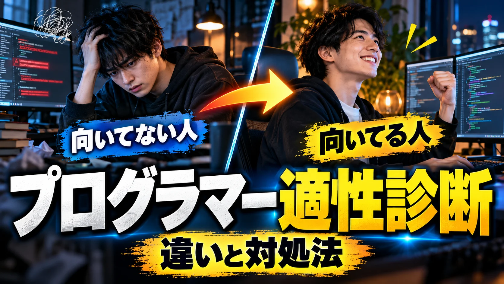 プログラマーの適性診断｜向いている人・向いていない人