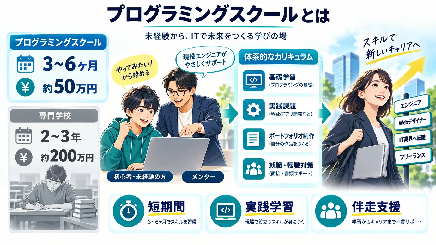 プログラミングスクールとは