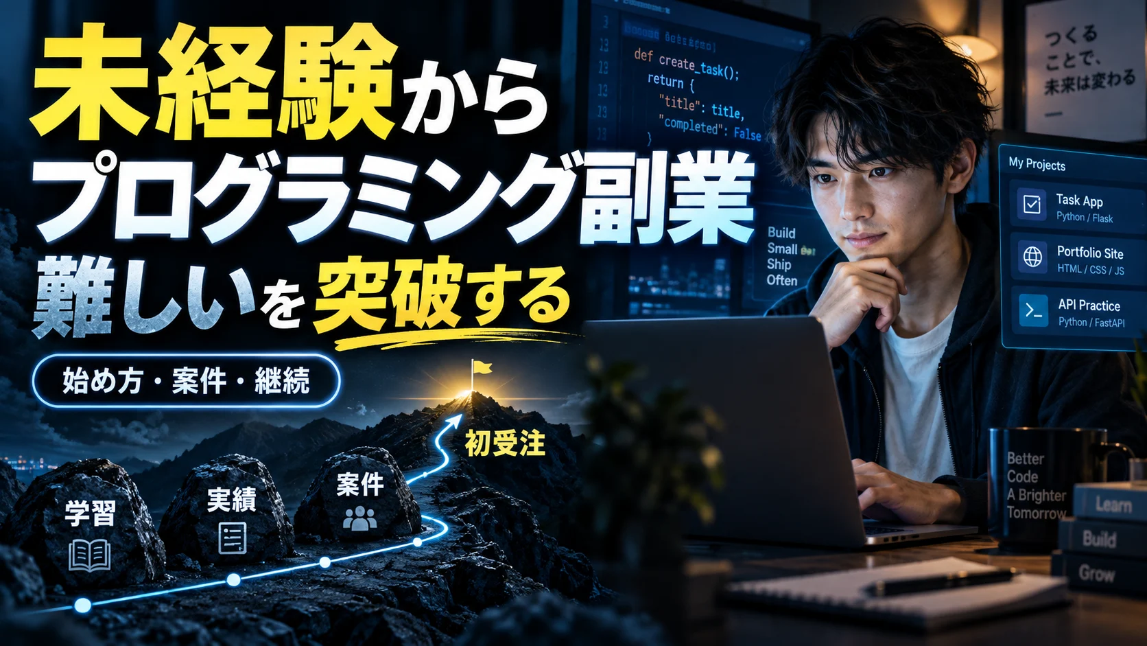 未経験からプログラミング副業を始める完全ガイド