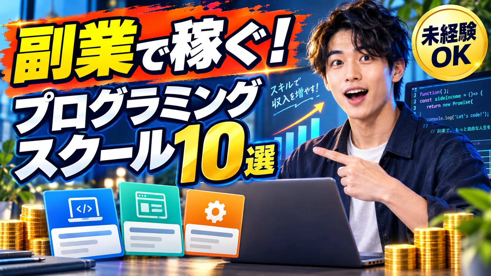 副業プログラミングスクール選び完全ガイド