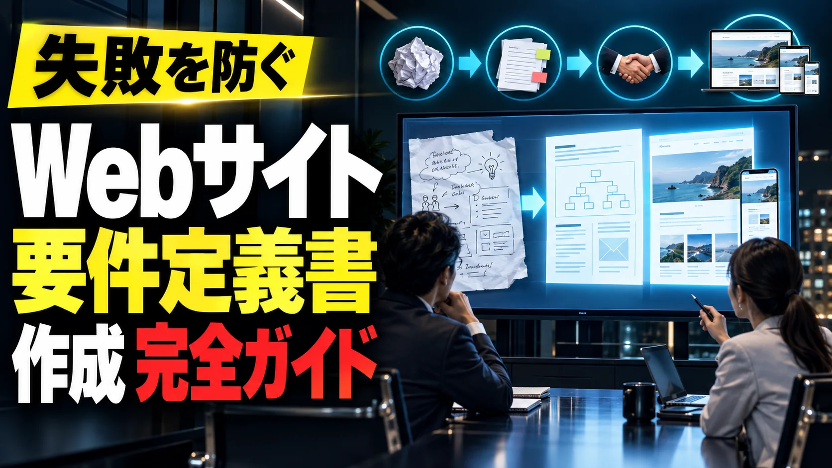 Webサイト要件定義書作成完全ガイド