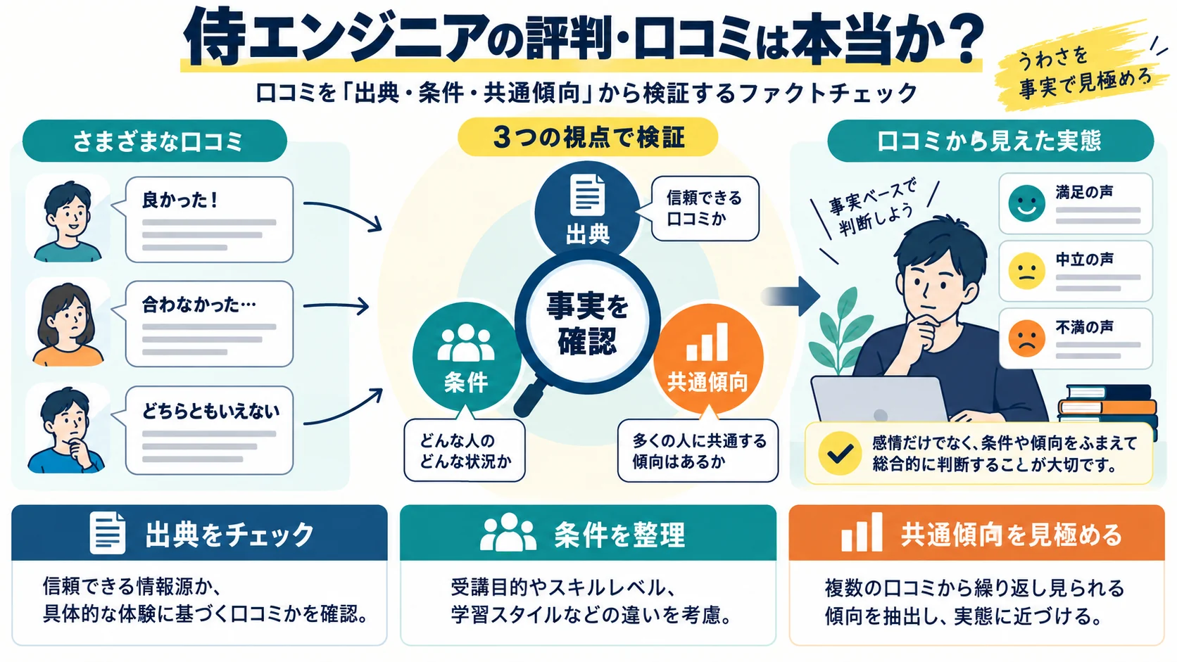 侍エンジニアの評判・口コミは本当か?