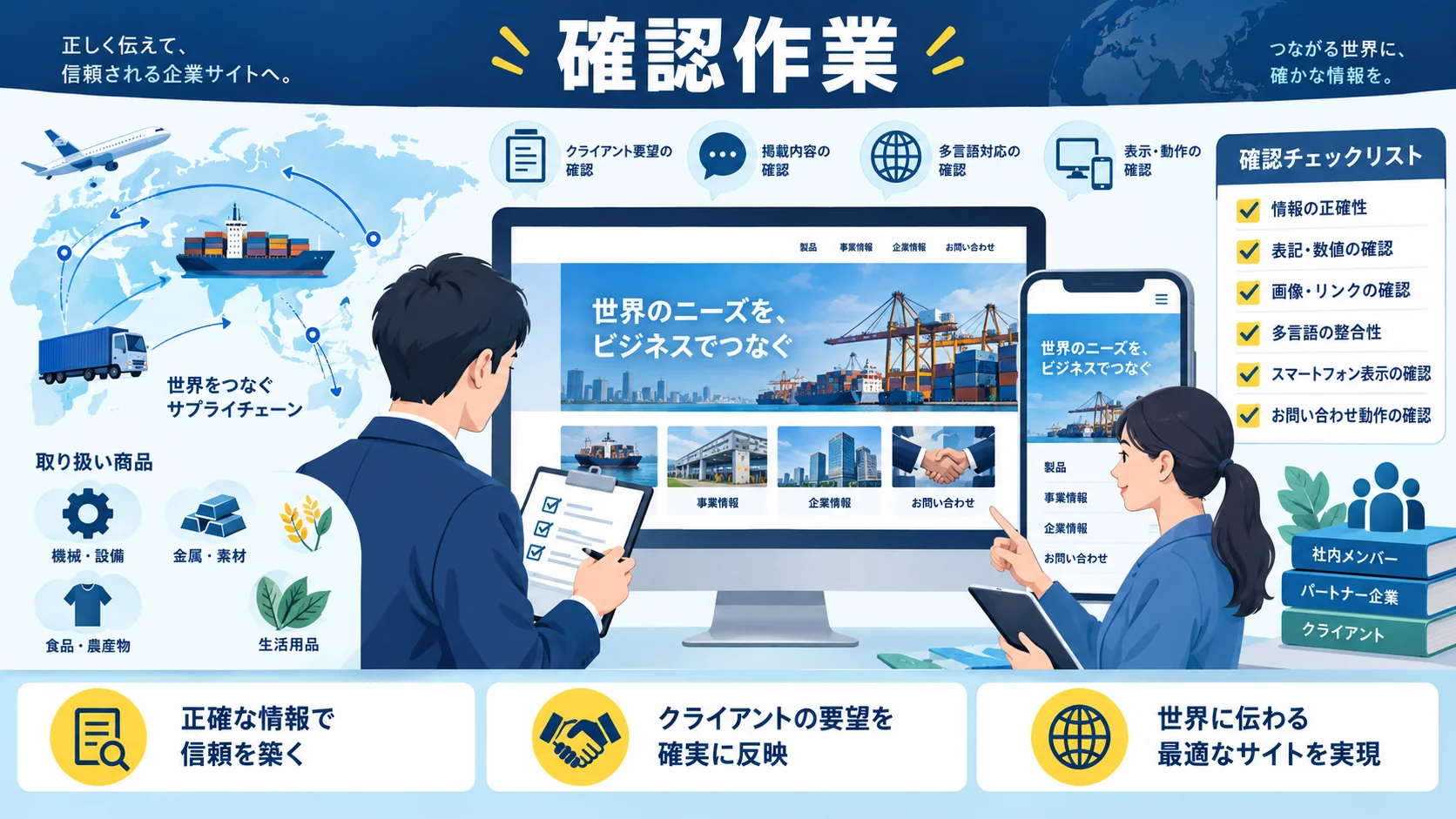 確認作業