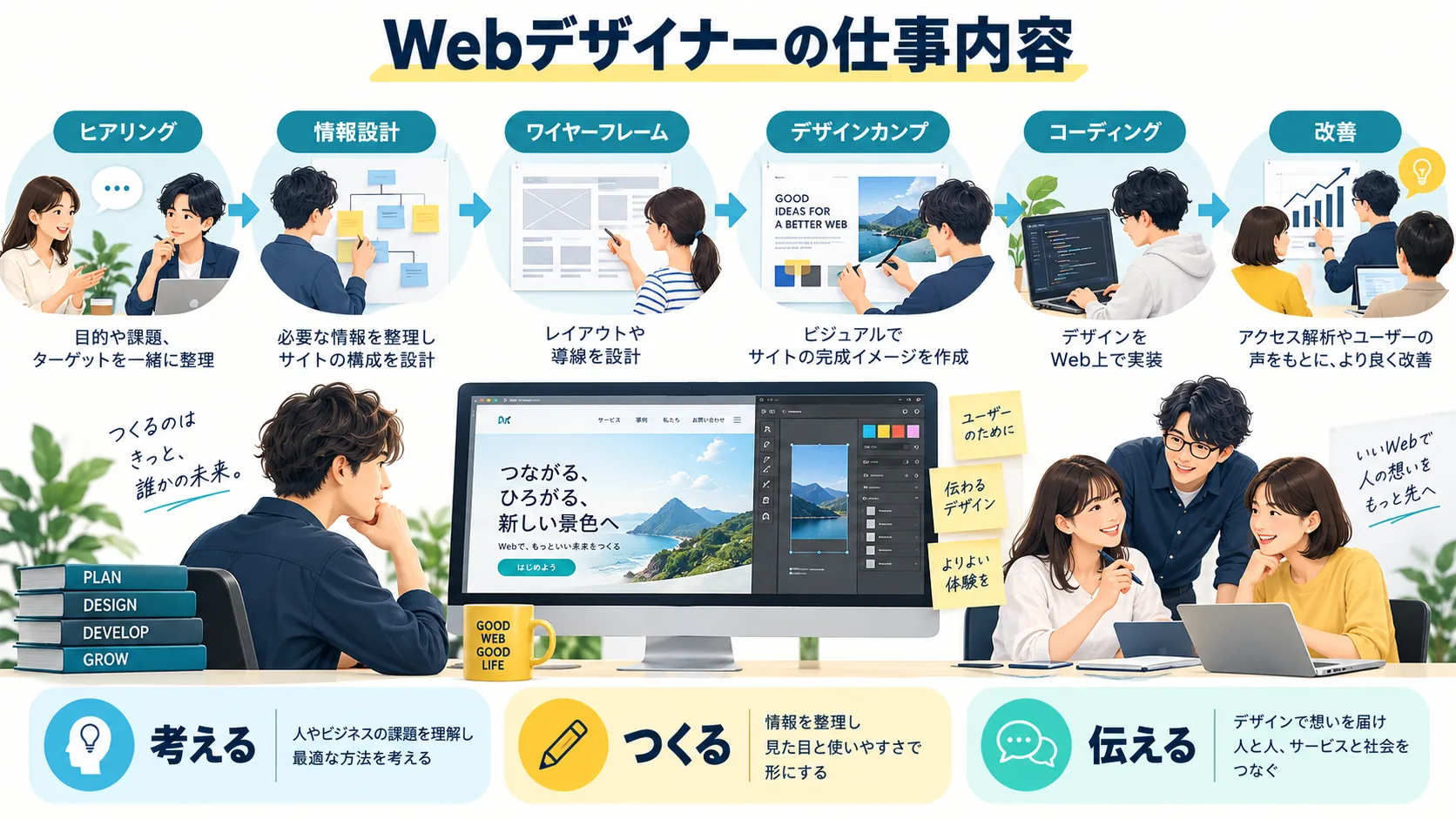 Webデザイナーの仕事内容